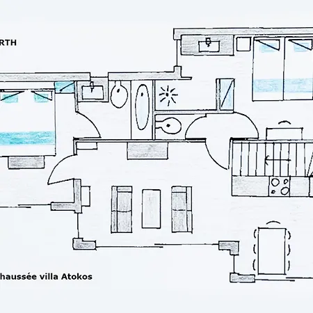 Villa Atokos évasion à Linfini&vue Sur Sývota